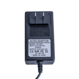 12 Volt 1.2 Amp 2.1mm ID Coaxial Battery Charger