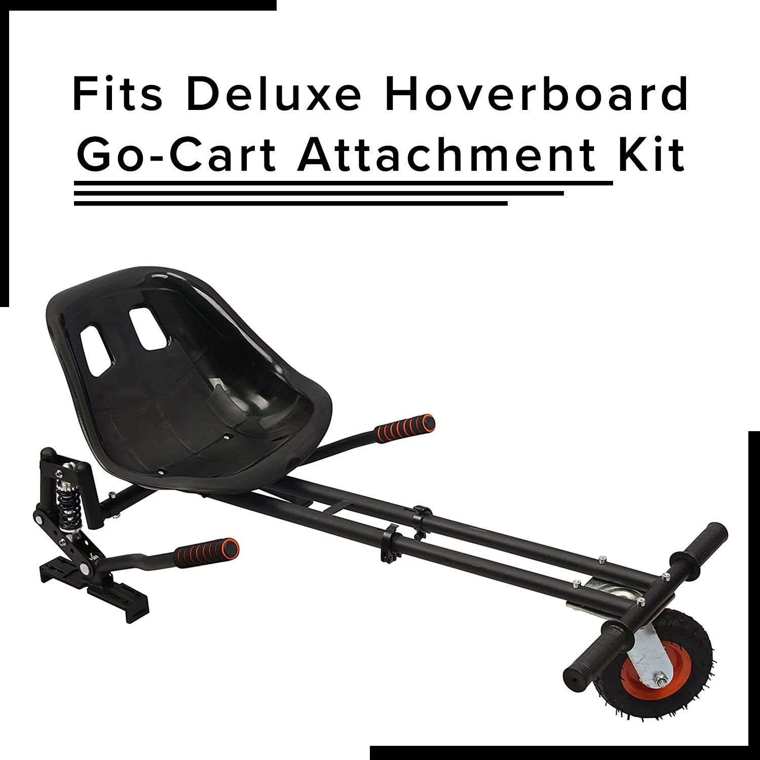 Front Caster Wheel for the Deluxe Hoverboard Go-Kart Attachment Kit