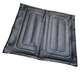 18"W X 16"H Black Vinyl Seat Back for Wheelchairs (USV 251)