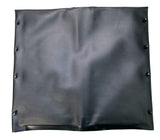 18"W X 16"H Black Vinyl Seat Back for Wheelchairs (USV 251)