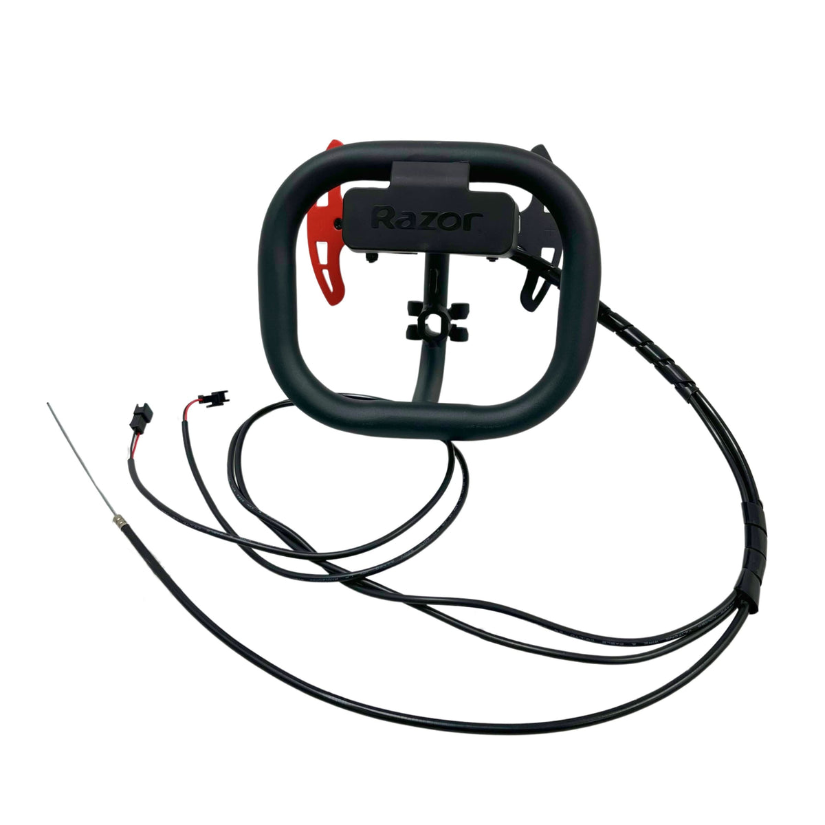 Monster Wheel Razor Steering Wheel with Throttle & Brake Cable for the Razor Ground Force ...