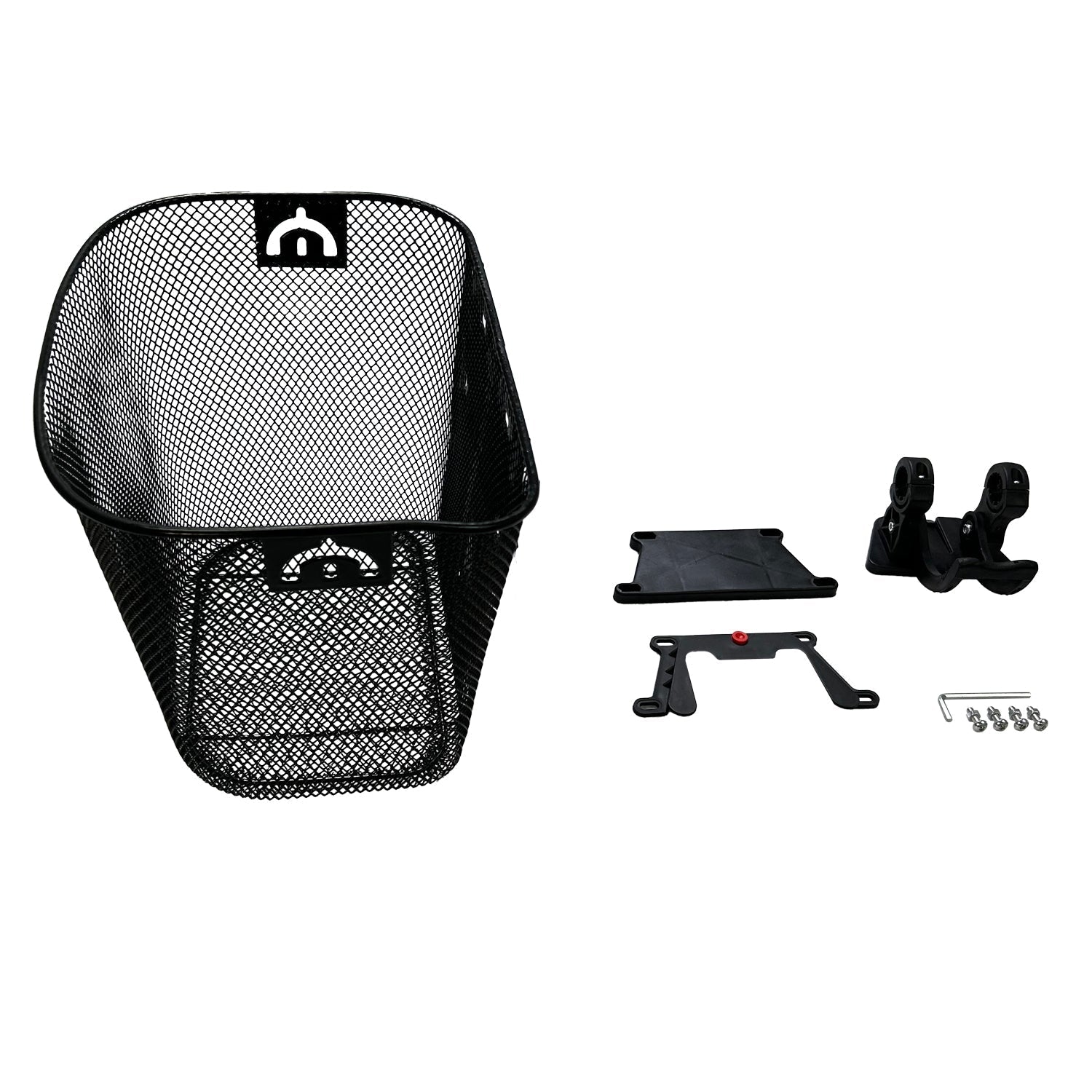 Universal Wire Basket with Quick-Release Mounting Hardware for Bicycles & Scooters (Blemished)