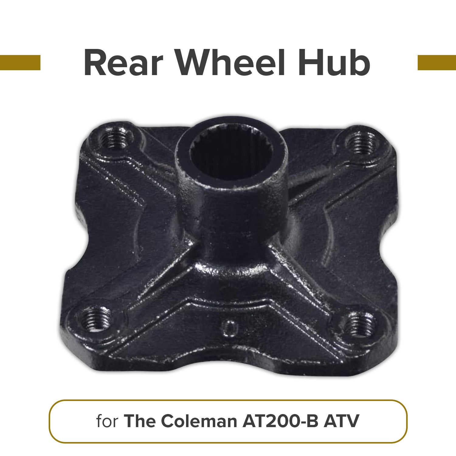 Rear Wheel Hub for the Coleman AT200-B ATV