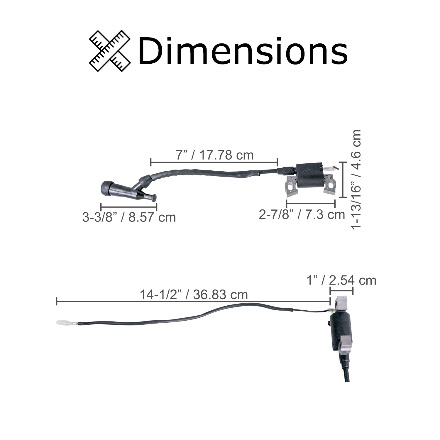 Ignition Coil for 196cc 6.5 Hp Engine