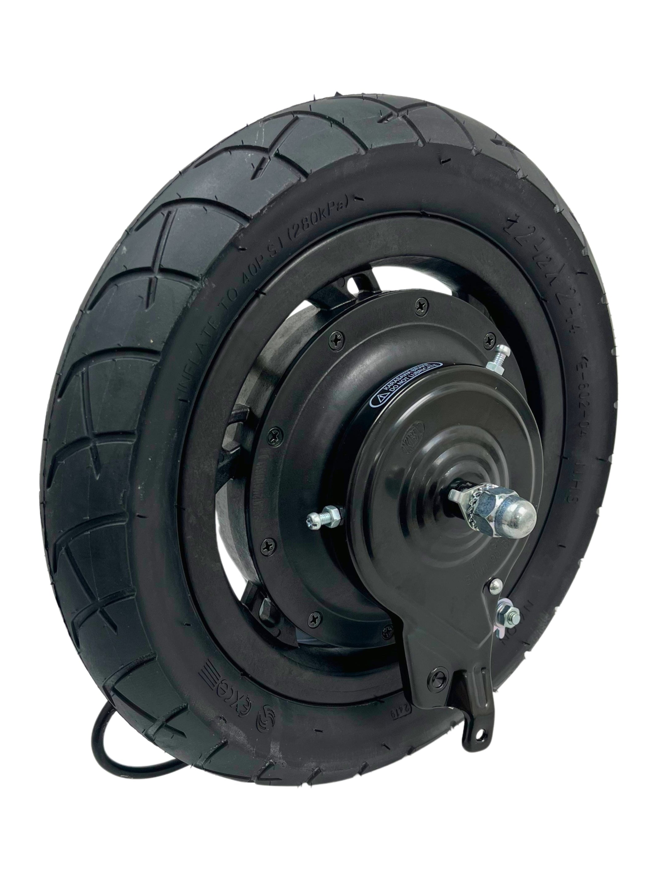 Rear Wheel Assembly with Hub Motor for the Razor Pocket Mod (Versions 51+)