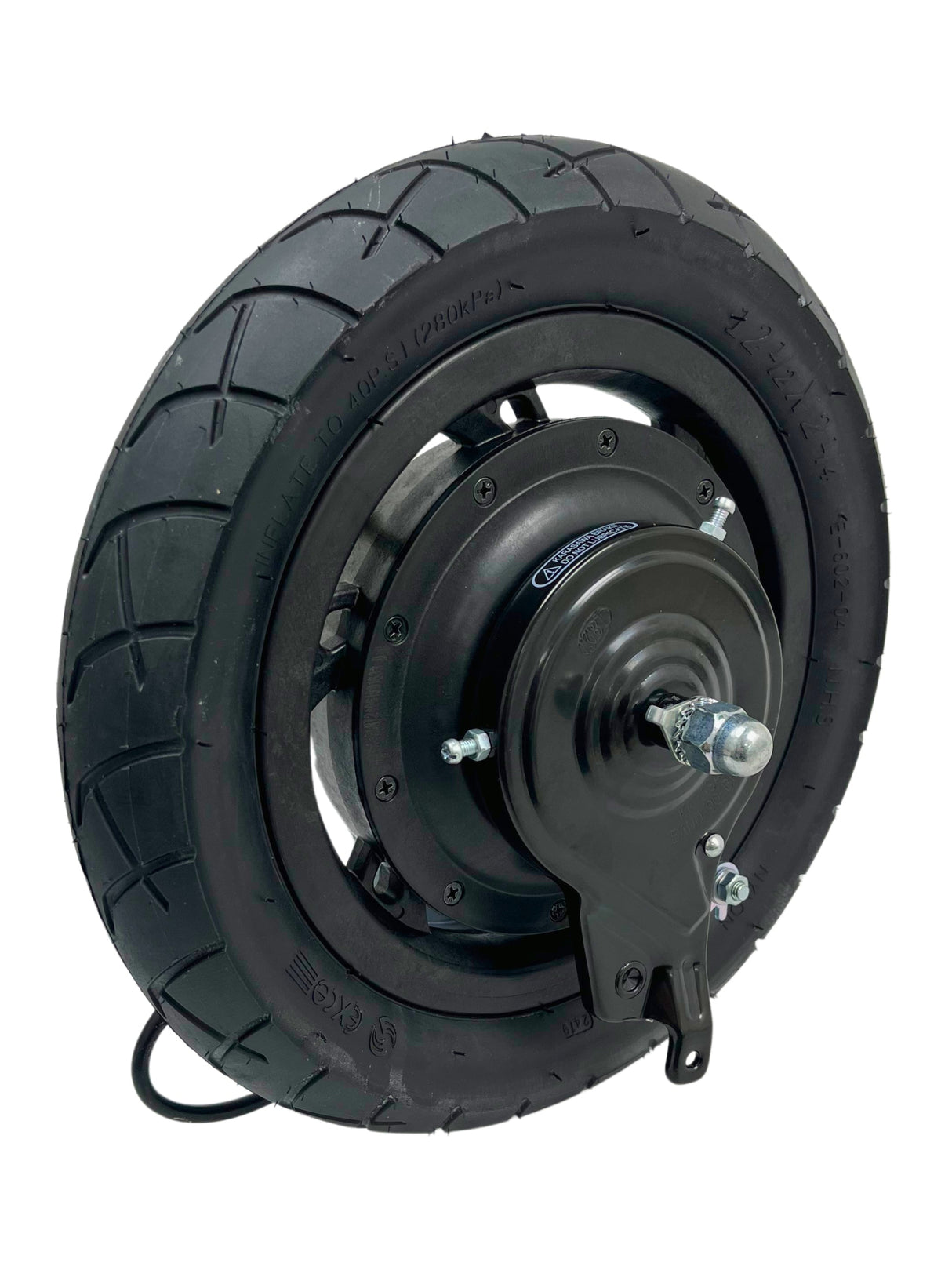 Rear Wheel Assembly with Hub Motor for the Razor Pocket Mod (Versions 51+)