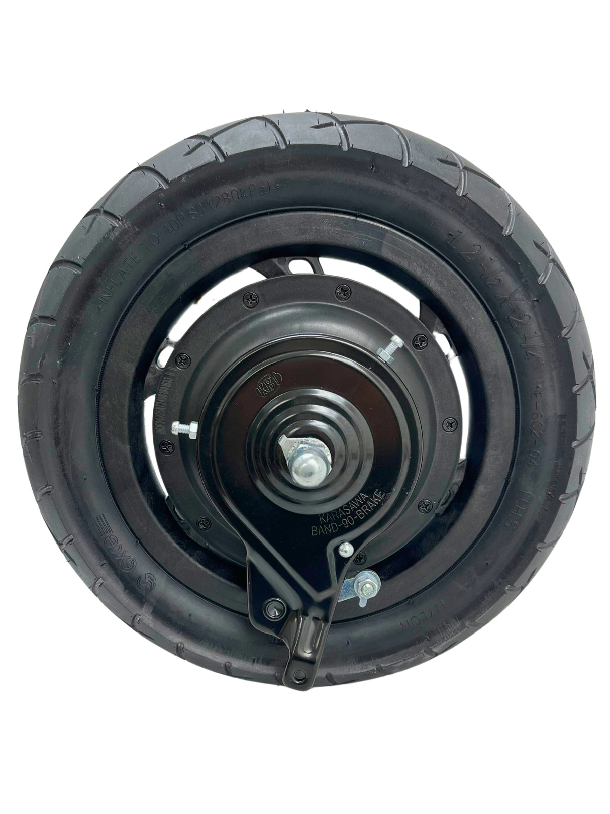 Rear Wheel Assembly with Hub Motor for the Razor Pocket Mod (Versions 51+)
