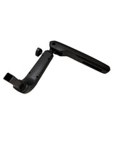 20"x18" Black Stadium Seat Assembly with Armrests for Golden Companion I (GC240) & II (GC340, GC440) Mobility Scooters (SN4-BLK-2018-R4A)