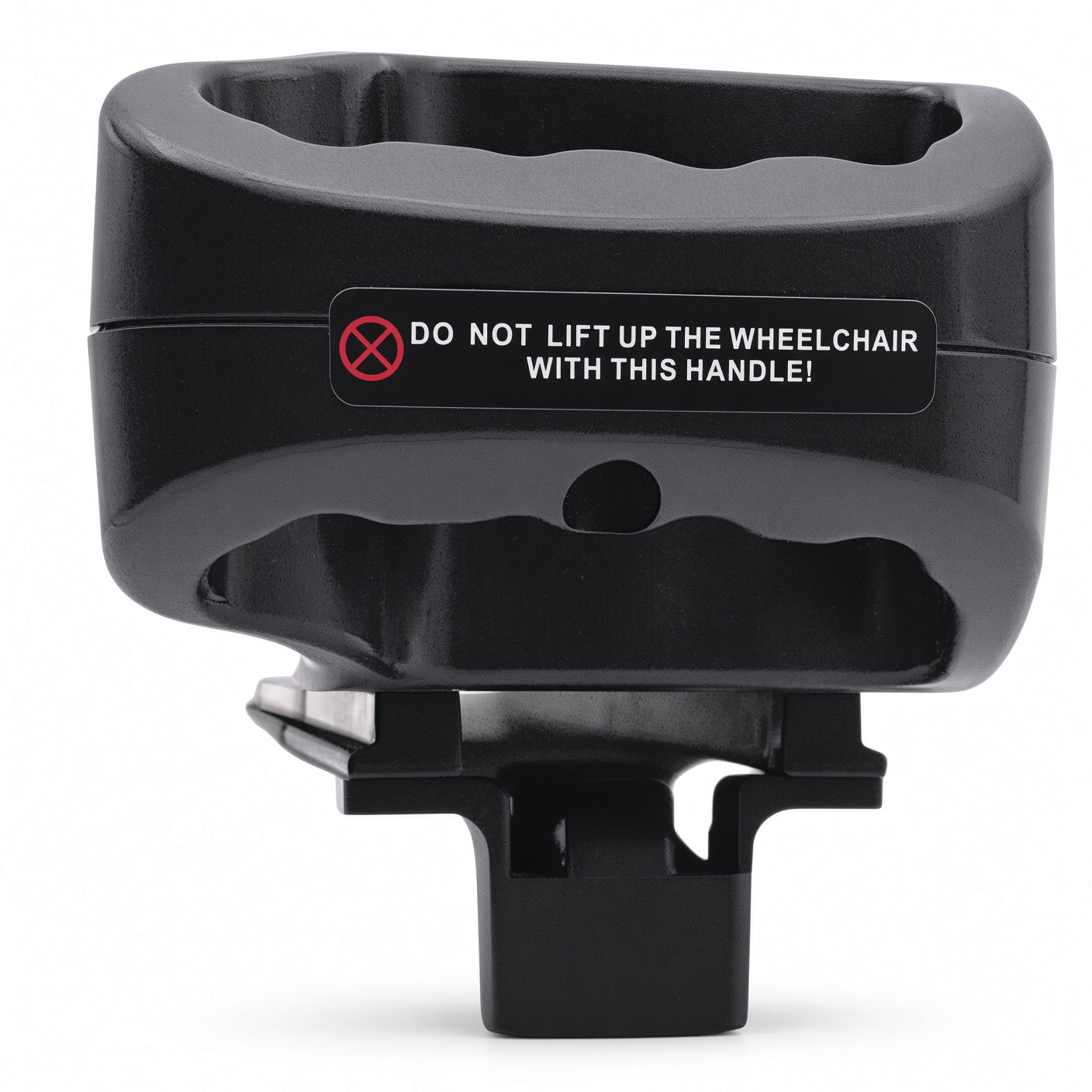 24 volt 12 Ah lithium battery pack for the Golden Cricket GP302 power chair, shown with carrying handle.