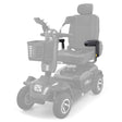 Golden Eagle GR595 left and right arm assemblies shown in color; the rest of the scooter is greyed out