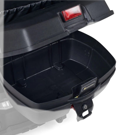 Golden Eagle GR595 rear storage compartment shown in color; the rest of the scooter is greyed out