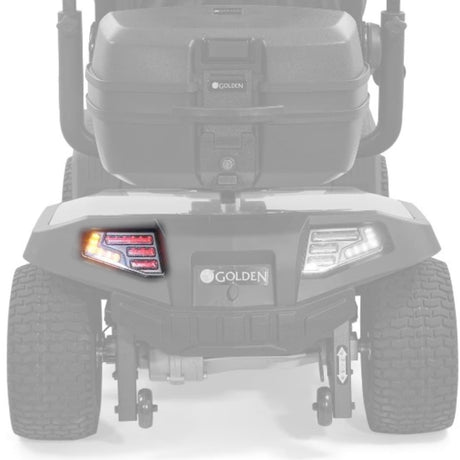 Left taillight highlighted on the Golden Eagle All-Terrain (GR596)