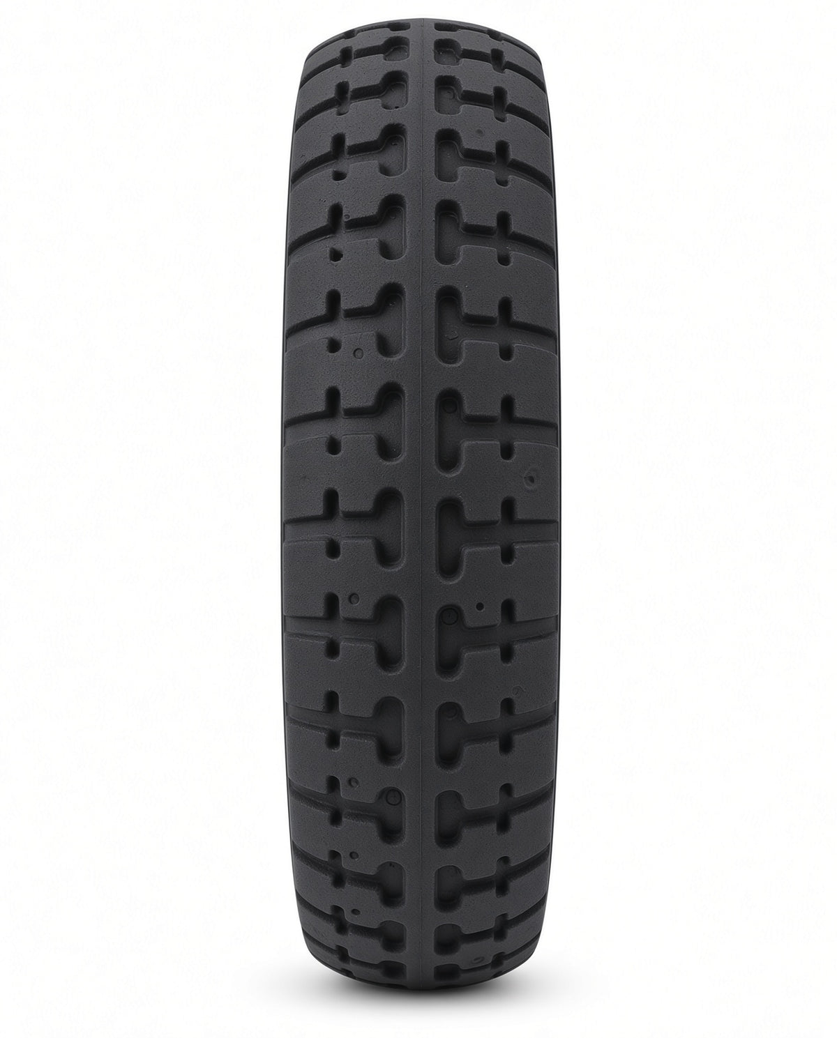 Close-up of the rear drive wheel for the Golden Cricket GP302 power chair, showing the hub and bearing.