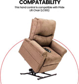 KITASMB1858 - Hand Control W/ Extension Harness for Pride Lift Chair (LC105)