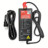 ELE2301732 - 24 Volt 5 Amp Charge360 Sealed Lead-Acid Battery Charger with Magnetic Connector for the Pride Victory Platinum (SC710PLA) - UPG 24BC5000SM-1