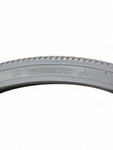 24"x1-3/8" Pneumatic Wheelchair Tire, Gray (ETRTO 37-540, Profile R-124)