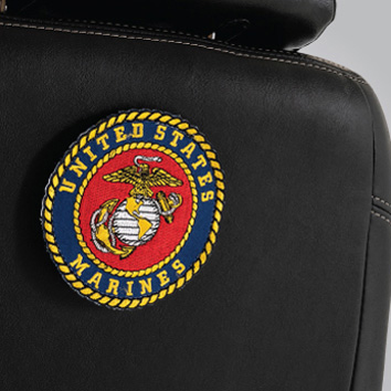 ACC140243 - 4" U.S. Marines Military Patch for Pride Power Chairs & Scooters