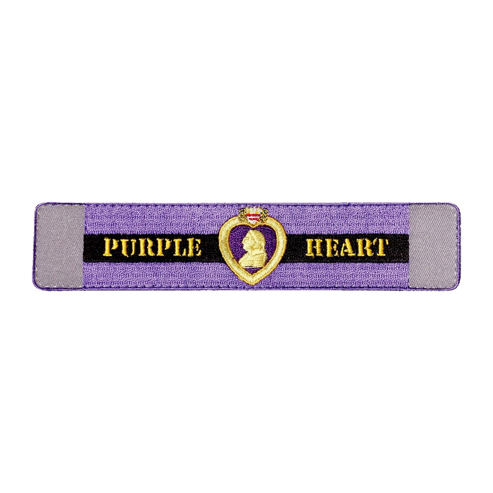 ACC140238 - 6" x 1.25" Purple Heart Military Patch for Pride Power Chairs & Scooters