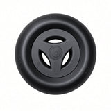 Permobil M1/M3 180 x 68 caster wheel with solid flat-free multi-rib tire
