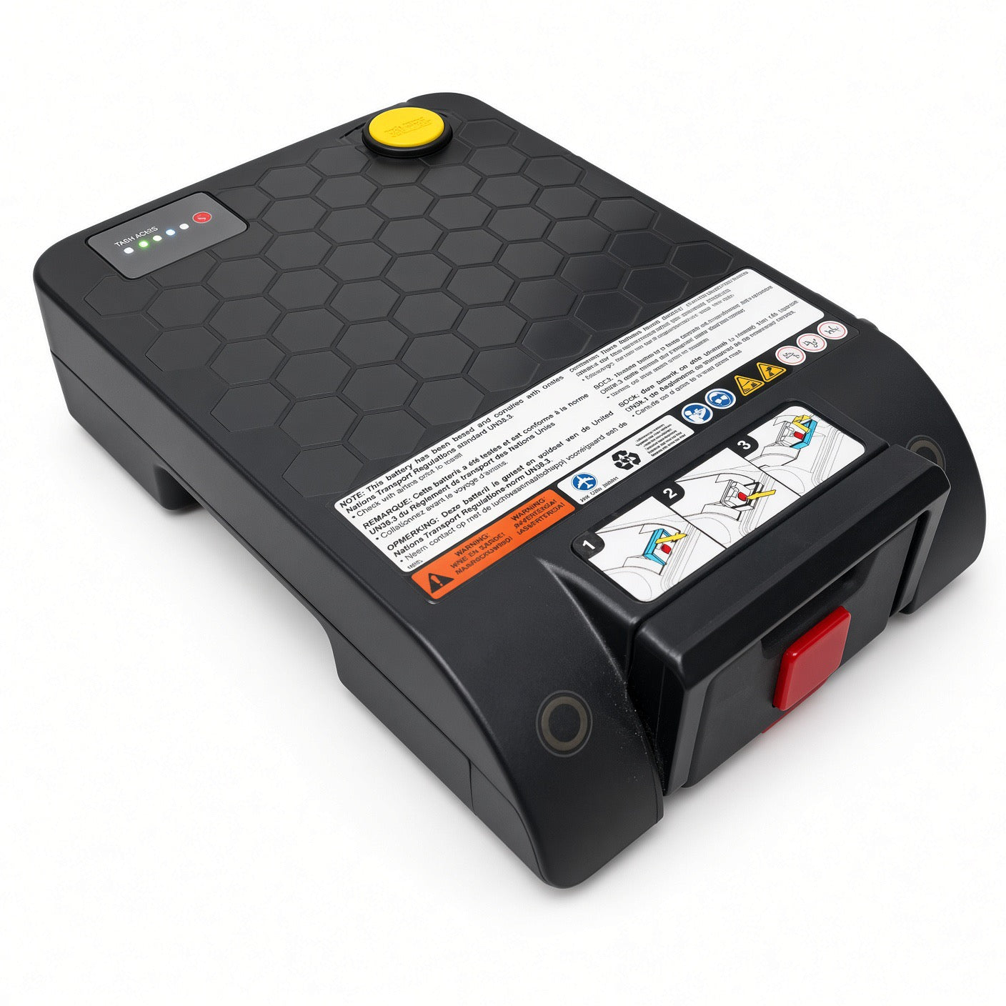 Pride Mobility BAT2402057 24V 12Ah lithium battery pack for the Go-Go Carbon (SC25) mobility scooter