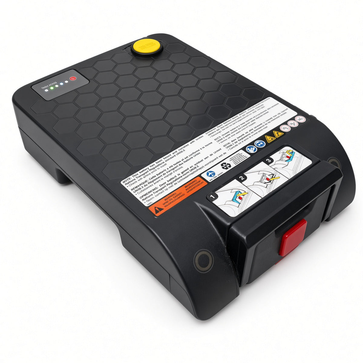 Pride Mobility BAT2402057 24V 12Ah lithium battery pack for the Go-Go Carbon (SC25) mobility scooter