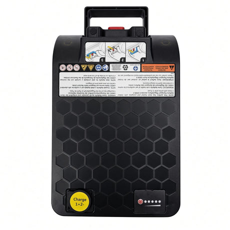 Alternate view of the Pride BAT2402057 24V 12Ah lithium battery assembly for the Go-Go Carbon (SC25)