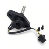 Alternate view of the Go-Go Carbon throttle pot assembly, Pride ELE2402026