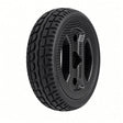 Pride Go-Go Carbon (SC25) front wheel assembly WHL2402047 with 7 inch flat-free solid tire