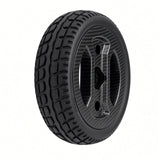 Pride Go-Go Carbon (SC25) front wheel assembly WHL2402047 with 7 inch flat-free solid tire