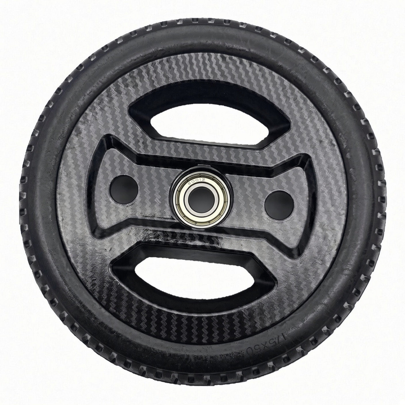 Pride Mobility WHL2402047 replacement front wheel for Go-Go Carbon mobility scooter