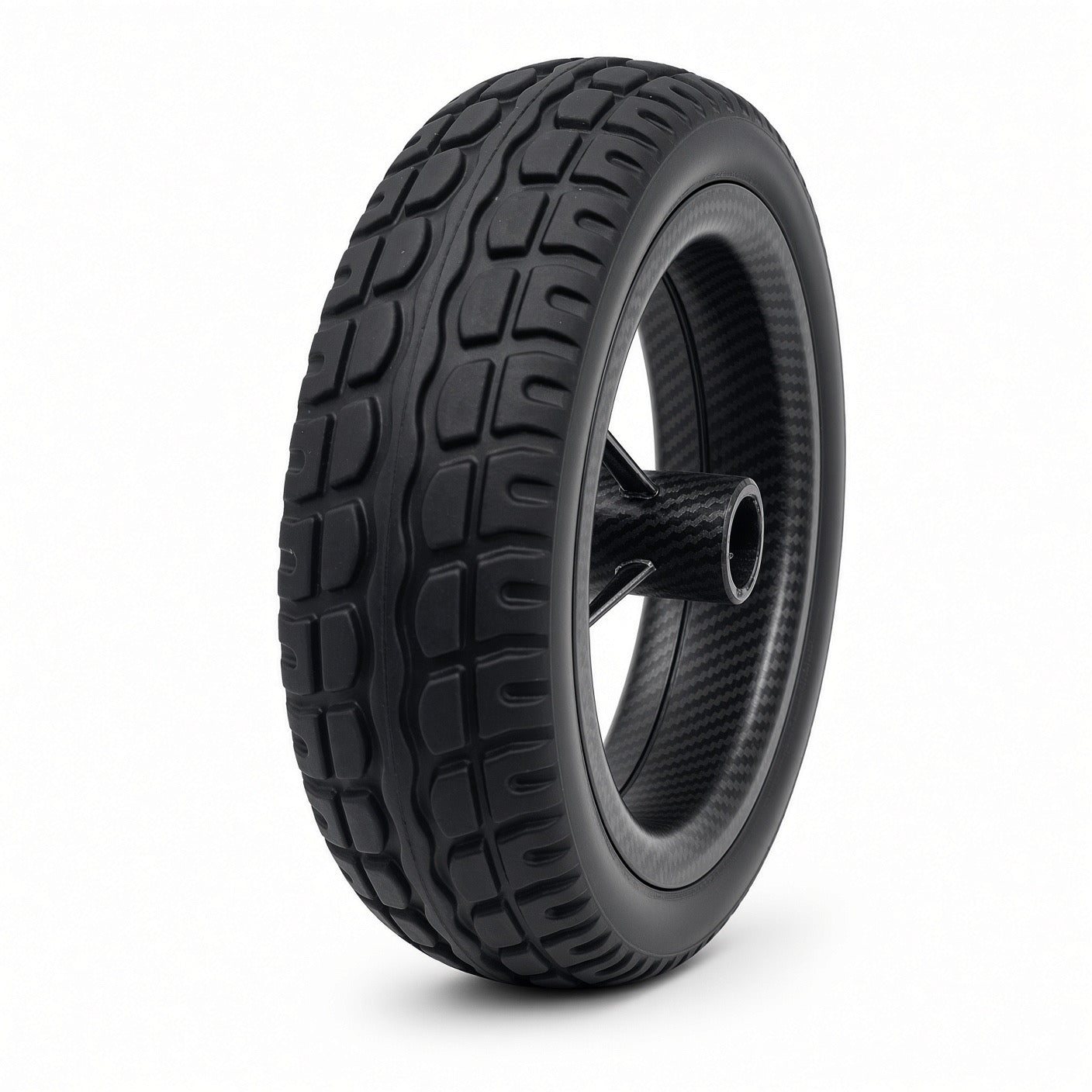 Pride Mobility WHL2402050 replacement rear wheel for Go-Go Carbon mobility scooter