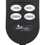 ZK3200-UC - 15 Button, 5 Pin Lift Chair Remote Hand Control for UltraComfort Stellar, Marbella, Sedona, Rhodes & Maya Power Recliners