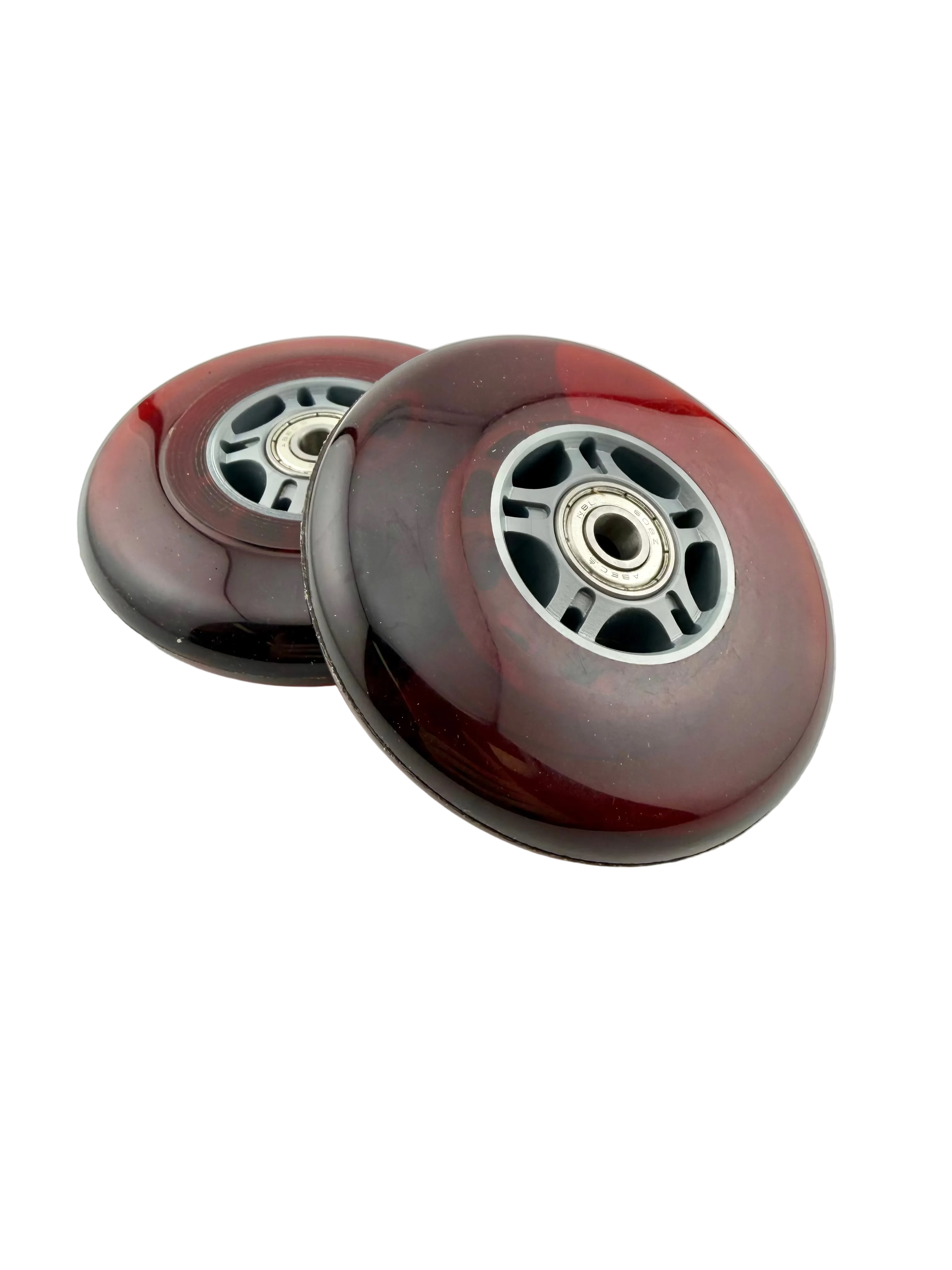 98 mm Razor A Kick Scooter Wheels with Bearings (Set of 2)