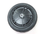 250 Watt Hub Motor & Front Wheel Assembly for GOTRAX GXL V2 & XR Elite Electric Scooters (Blemished) featuring a black tire with metal nut and rim, highlighting the self-contained drive system.