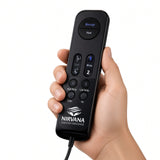 UltraComfort 5-Zone Power Lift Recliner hand control, model ZK4100-HC, front view
