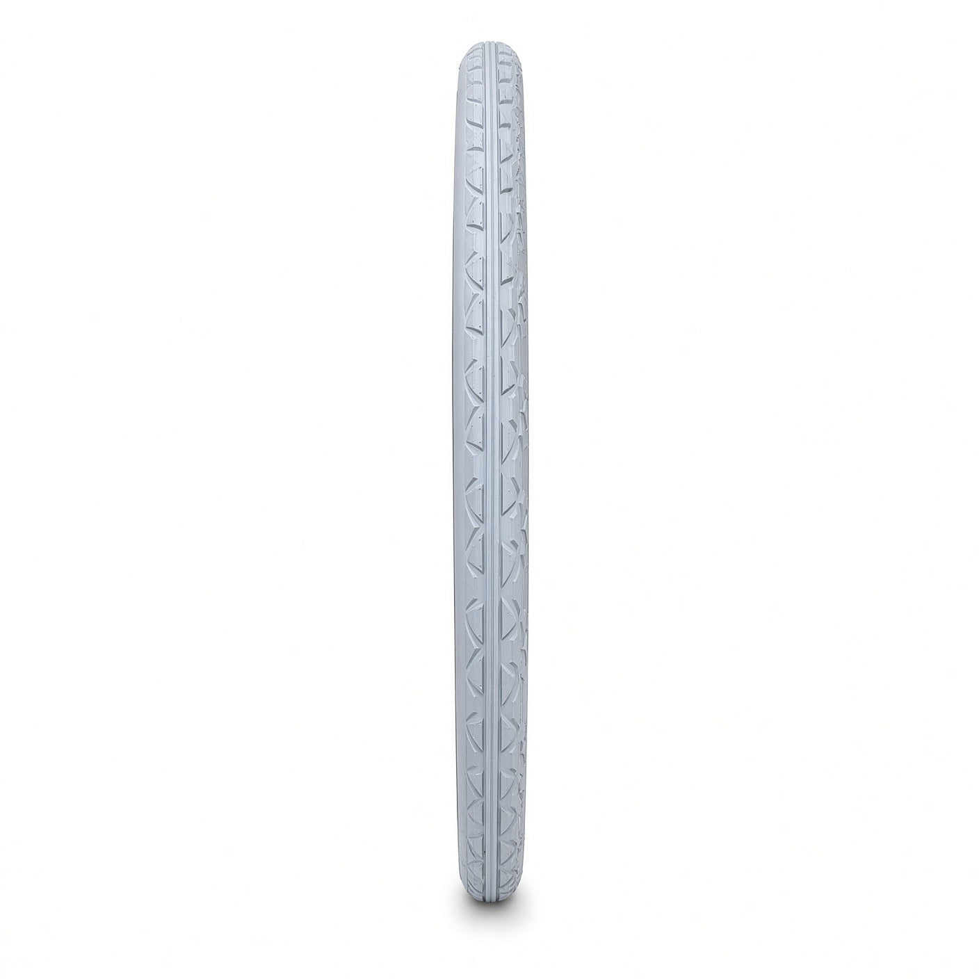 Schwalbe DownTown HS342 all-round tread on 24 x 1-3/8 gray wheelchair tire