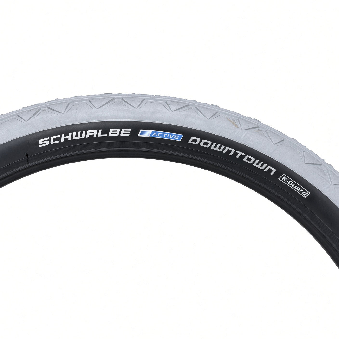 Schwalbe DownTown 24 inch wheelchair tire with smooth 2Grip hand-friendly sidewalls