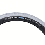 Schwalbe DownTown 24 inch wheelchair tire with smooth 2Grip hand-friendly sidewalls