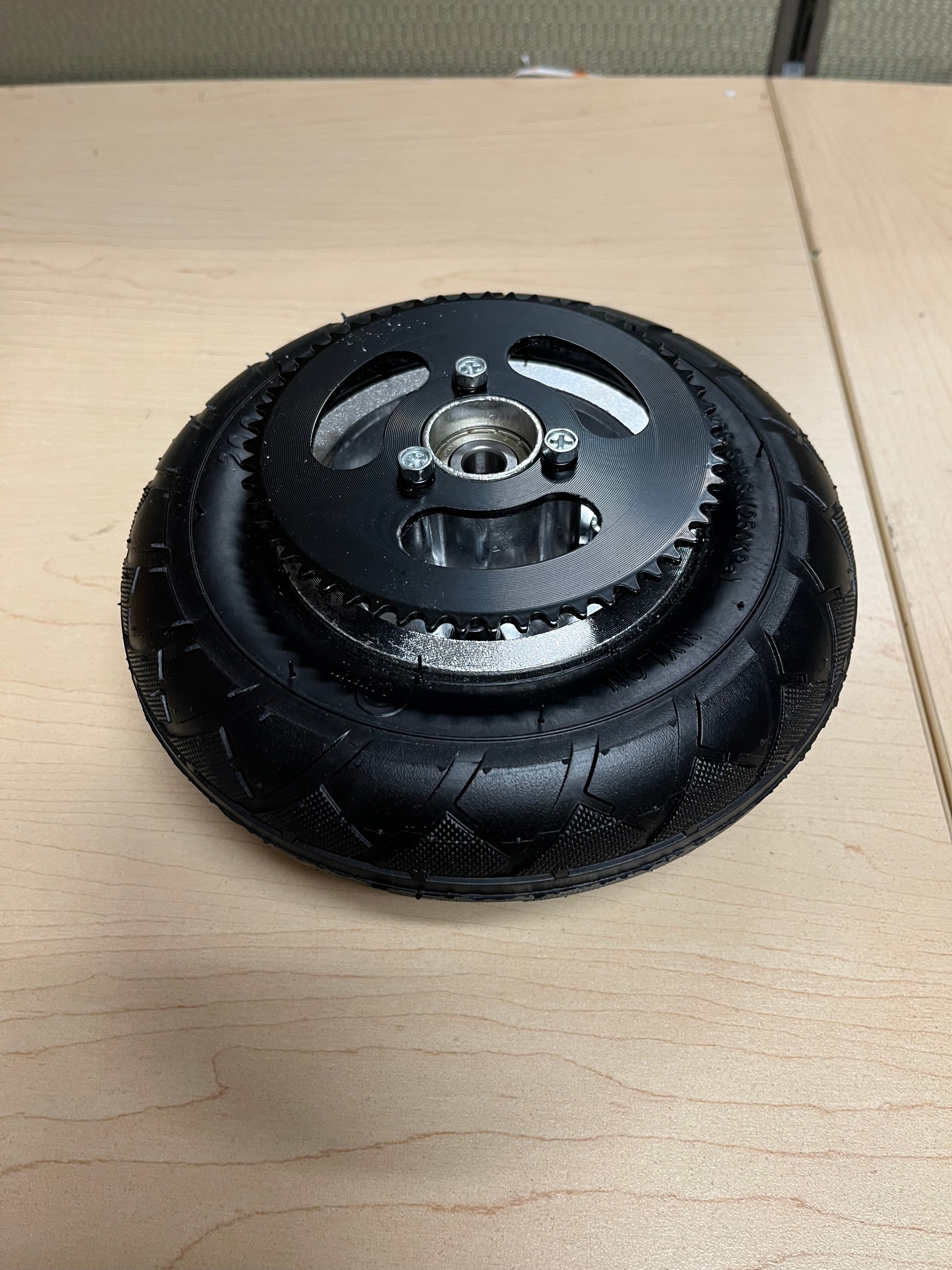 Front Wheel Assembly for the Razor Crazy Cart (Versions 5+) & Crazy Cart DLX (Versions 1+) (Missing Hardware)