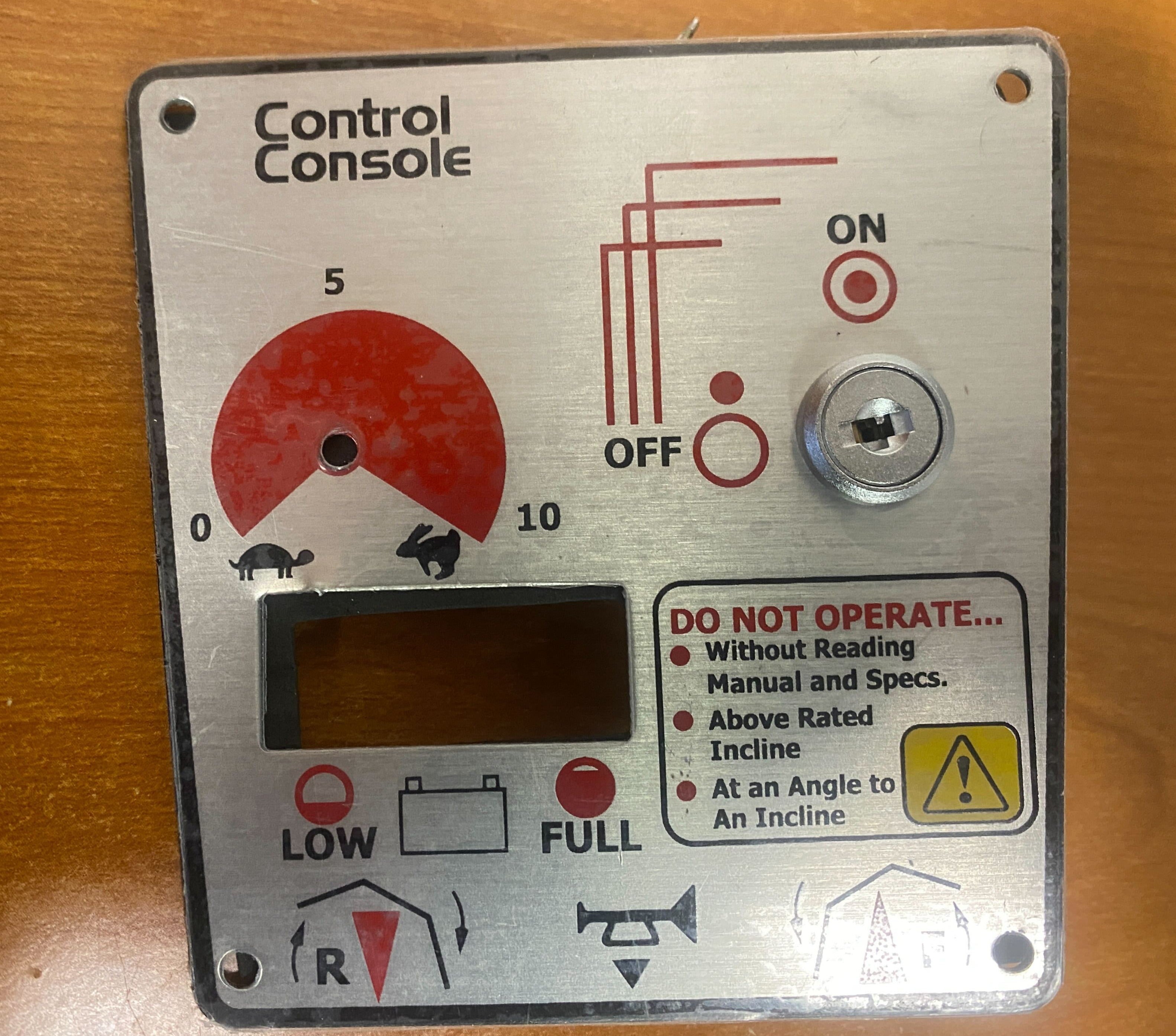 Console for PaceSaver Scooters Manufactured from 2003 to Present (Blemished)