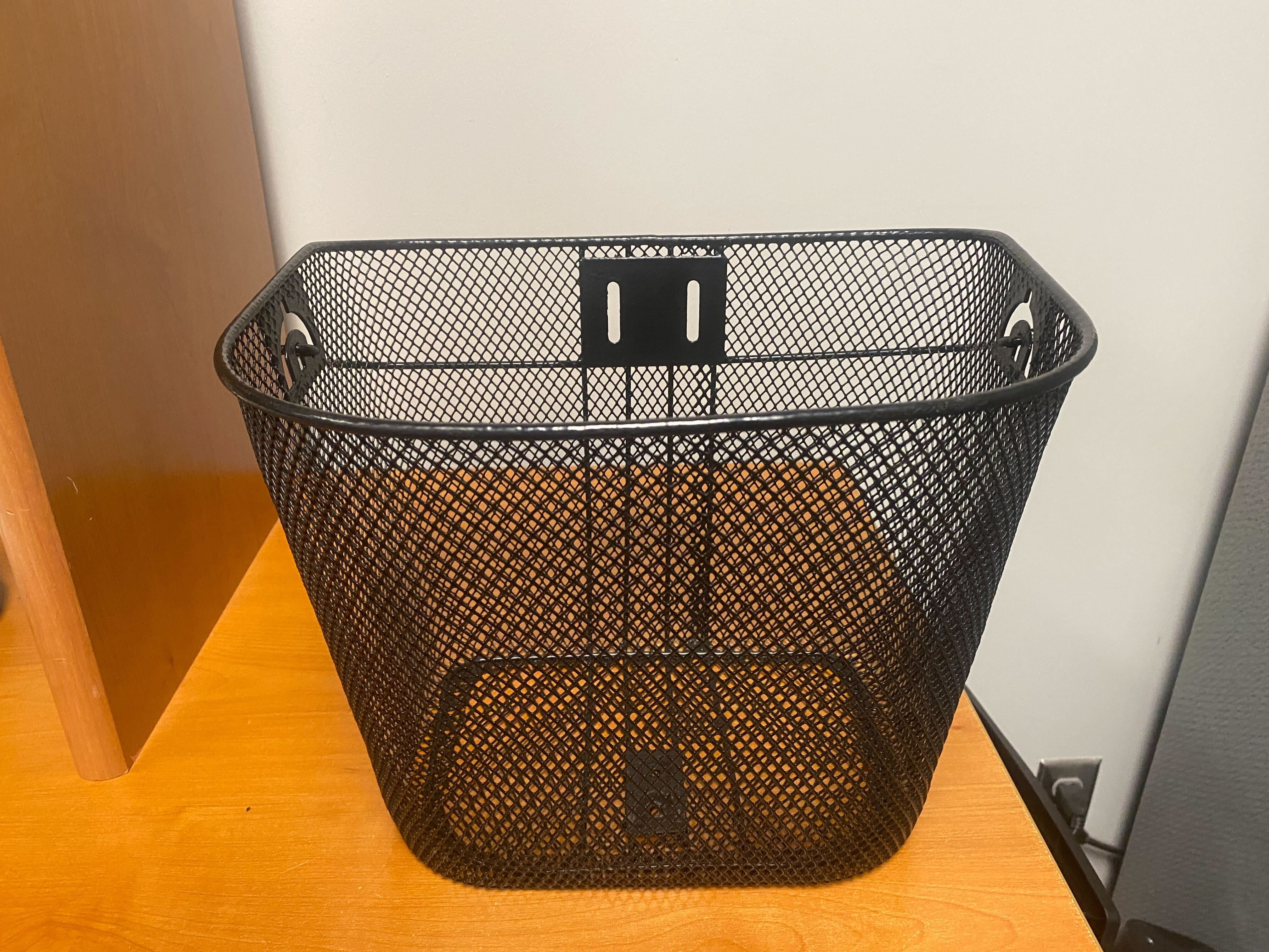 Universal Wire Basket with Quick-Release Mounting Hardware for Bicycles & Scooters (Missing Hardware)