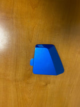 High Capacity Battery Box Shroud Assembly Inserts in Blue for the Go-Go LX (S50LX/S54LX) (Blemished) on a wood surface, showing minor scuffs and scratches on several panels.