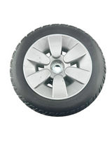 3.00-4 Flat-Free Drive Wheel Assembly with Black Tire for the Jazzy Air, Select, & Select 6 Power Chairs (WHLASMB2045)  (Blemished)