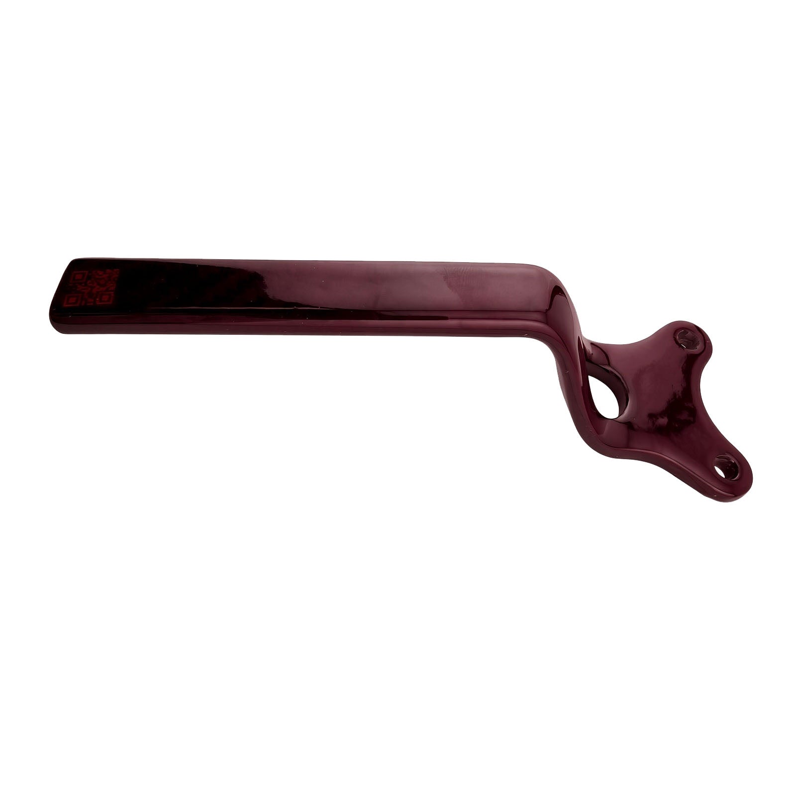 Black Cherry red joystick mounting bracket for Pride Jazzy Carbon 27 and Carbon HD power chairs, part MEC2506199