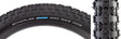 Close-up of the 20x1.75 Mad Mike Active Twin K-Guard Bicycle Tire showcasing its classic tread and puncture-resistant K-guard layer reinforced with Kevlar fibers.