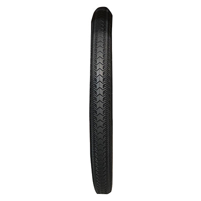 20x1.75 Gray TCS R2 Bicycle Tire with a directional chevron pattern, designed for fast rolling and grip in rear tire racing applications, shown in a close-up view.