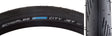 Close-up of 26x1.95 Reflective City Jet Active Lite KG Bicycle Tire, showcasing its smooth surface, inverted shoulder grooves, and reflective accents for enhanced night safety.