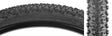 Close-up of the 26x2.1 Cheyenne CST1561 Bicycle Tire, showcasing its geometric tread pattern designed for optimal grip on various terrains, including hard pack and loose, loamy trails.