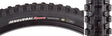 26x2.1 Nevegal Bicycle Tire featuring well-spaced center knobs and large corner knobs for superior grip, designed for loose, technical terrain and freeriding, showcasing single ply casing and dual tread compound.