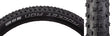 27.5x2.25 Rocket Ron Performance Twin Bicycle Tire close-up showing cross country tread design with siped lugs for varied terrain grip and Twin Skin coating for added protection.